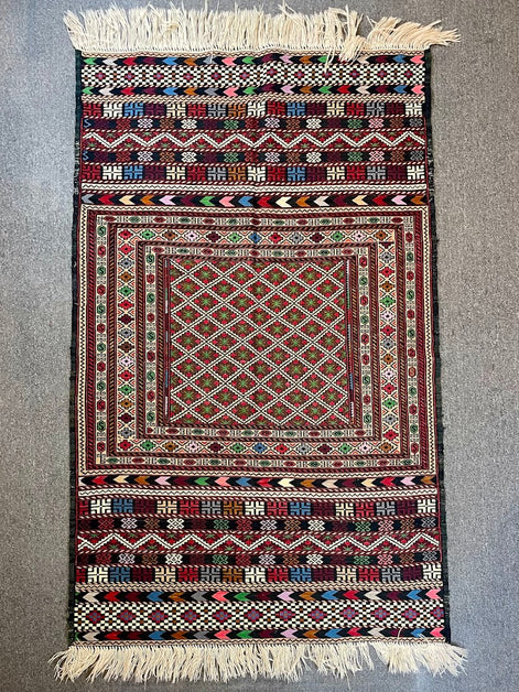Afghan Maliki Sumak 3'10 x 6'2