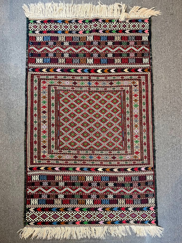 Afghan Maliki Sumak 3'10 x 6'2