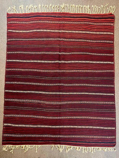 Antique Bergama Kilim 5'2 x 6'3