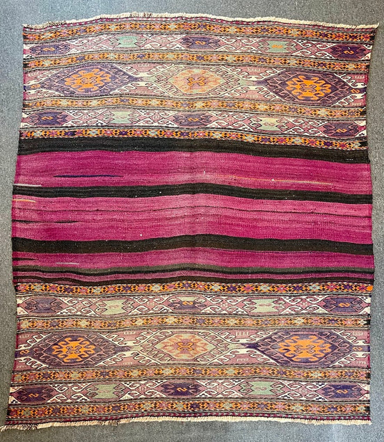 Caucasian Sumak/Kilim 4'4 x 5'5