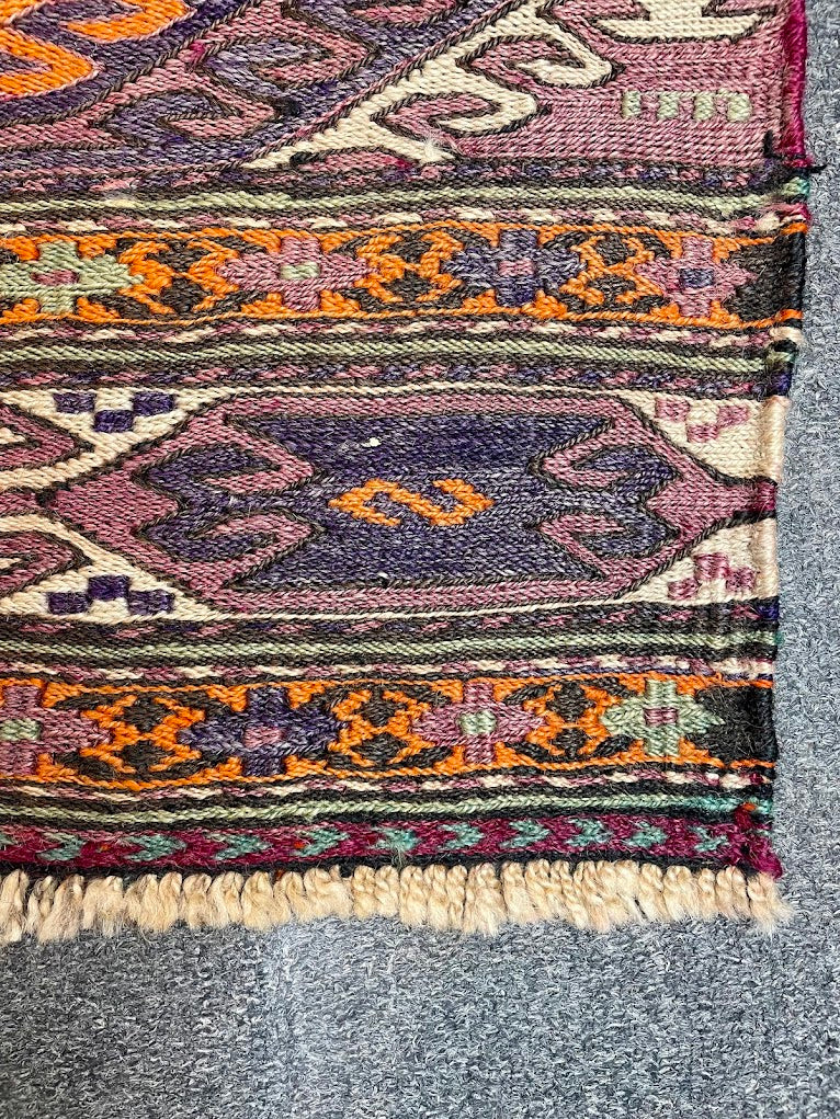 Caucasian Sumak/Kilim 4'4 x 5'5