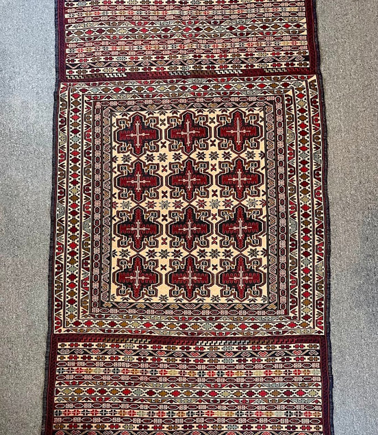Afghan Maliki Sumak 3'9 x 6'7