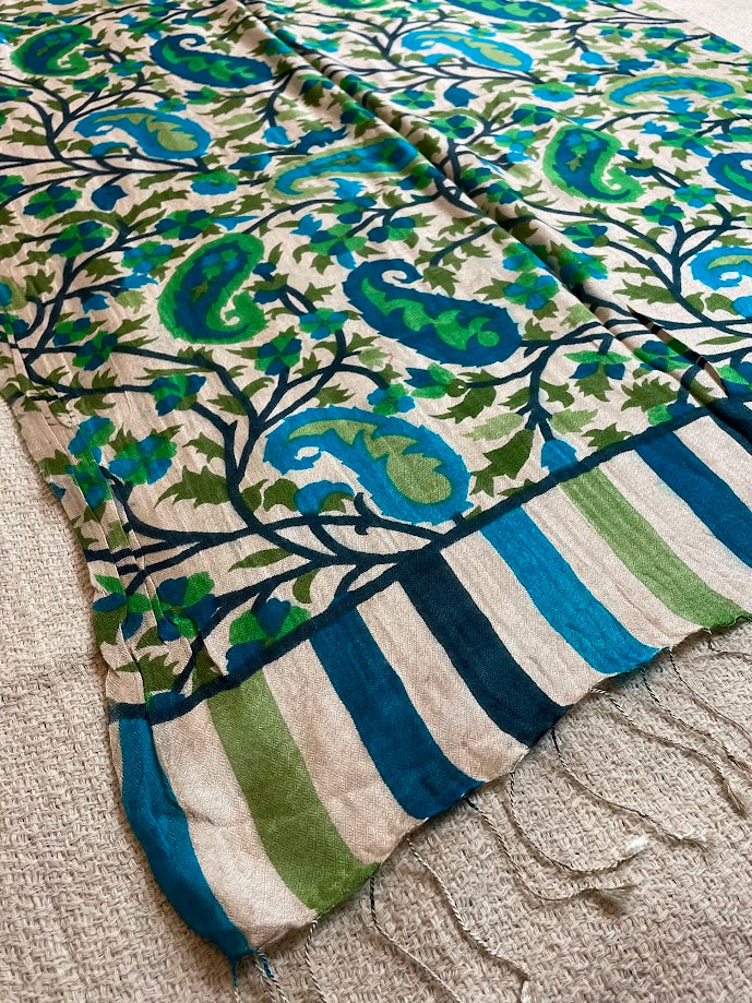 Printed Silk Scarf