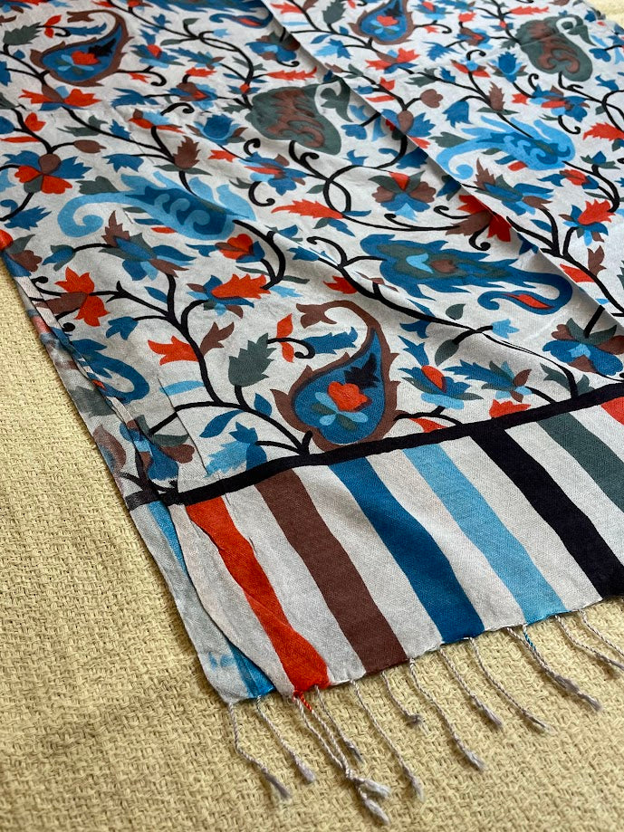 Printed Silk Scarf
