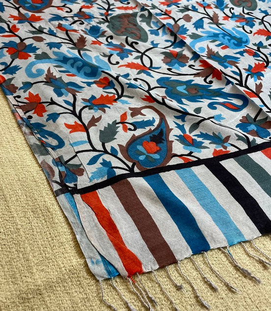 Printed Silk Scarf