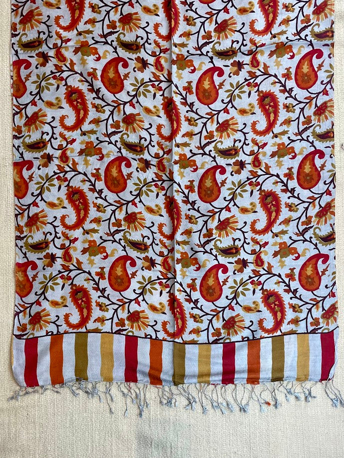 Printed Silk Scarf
