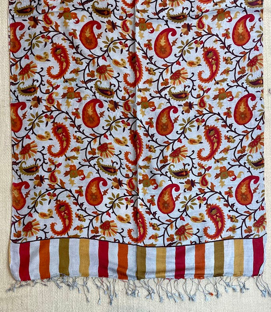 Printed Silk Scarf