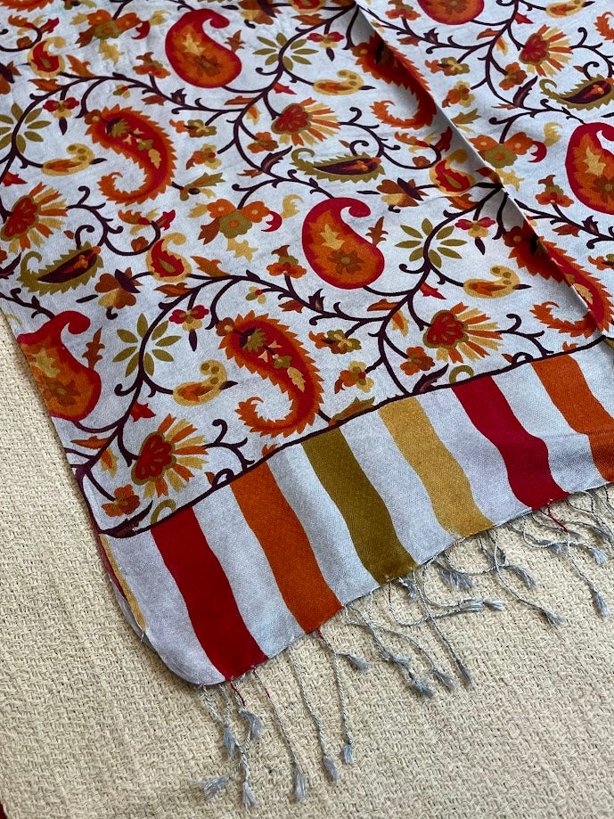 Printed Silk Scarf