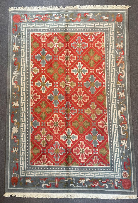 Tibetan Chakta Metole 5'9 x 8'9