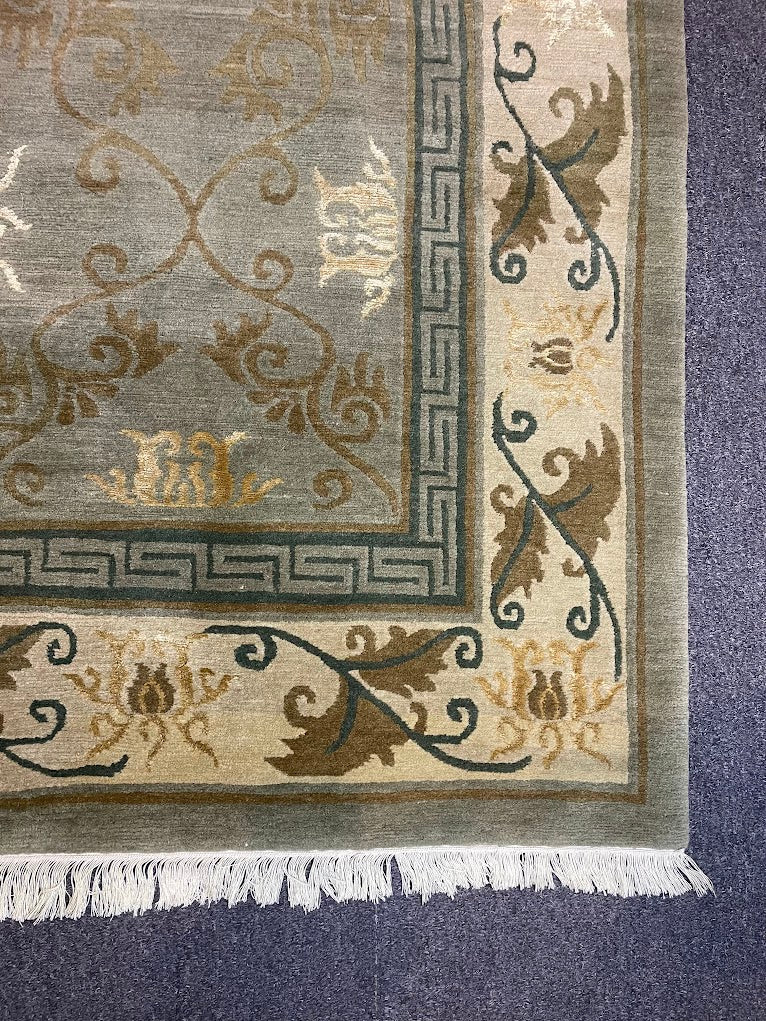 Tibetan Chaghyrghal Silk/Wool Combo 6'1 x 8'9