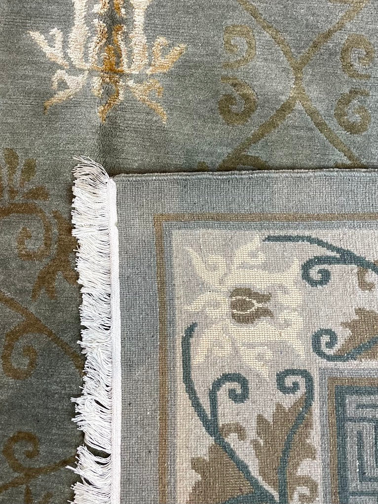 Tibetan Chaghyrghal Silk/Wool Combo 6'1 x 8'9