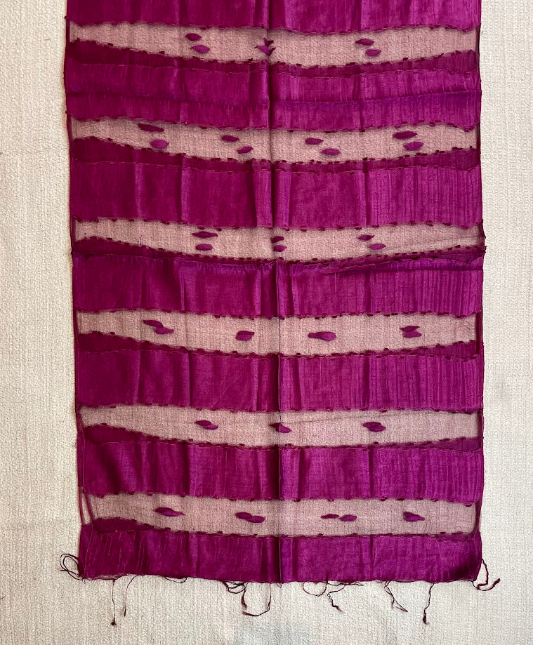 Mesh Silk Scarf