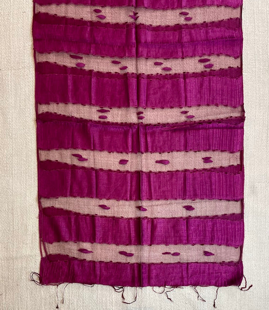 Mesh Silk Scarf
