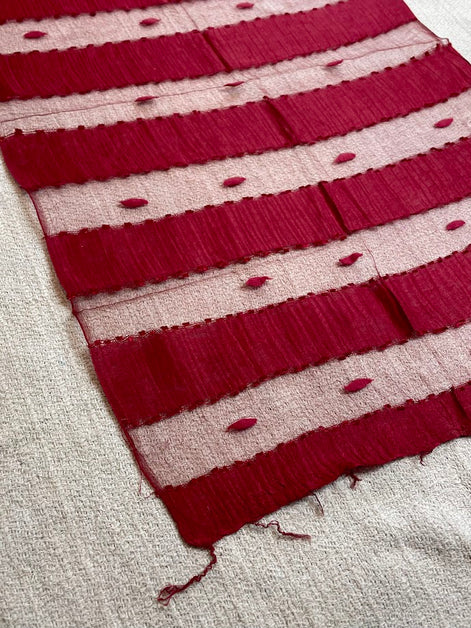 Mesh Silk Scarf