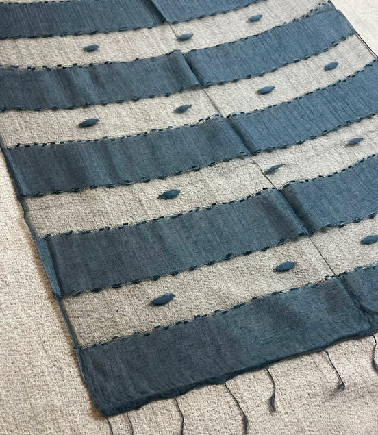 Mesh Silk Scarf