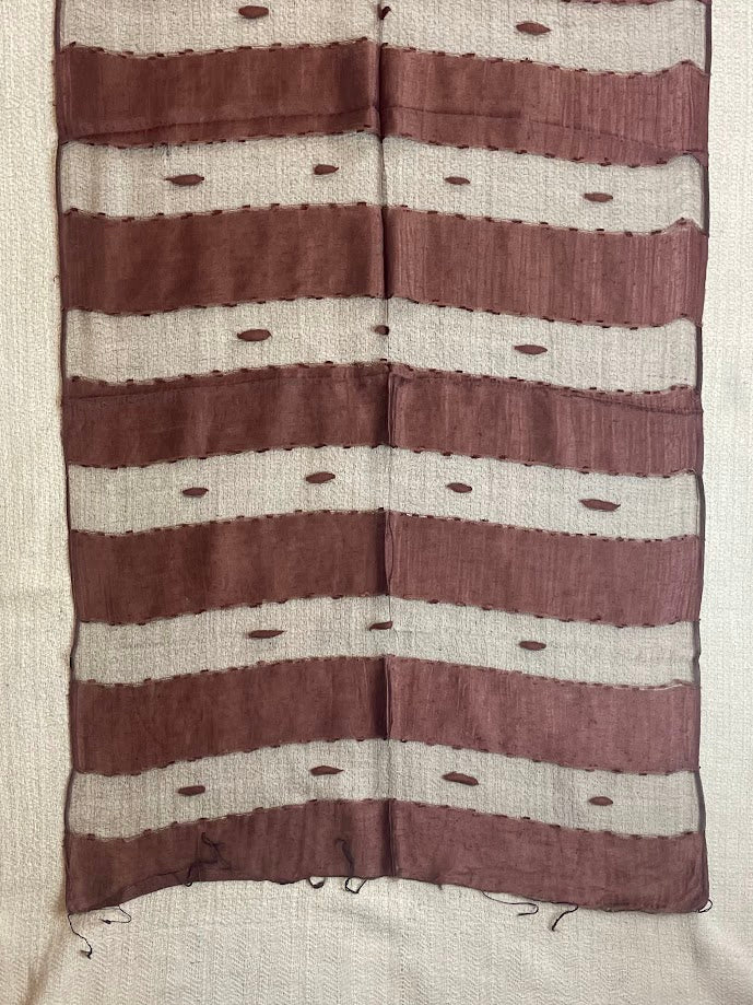 Mesh Silk Scarf