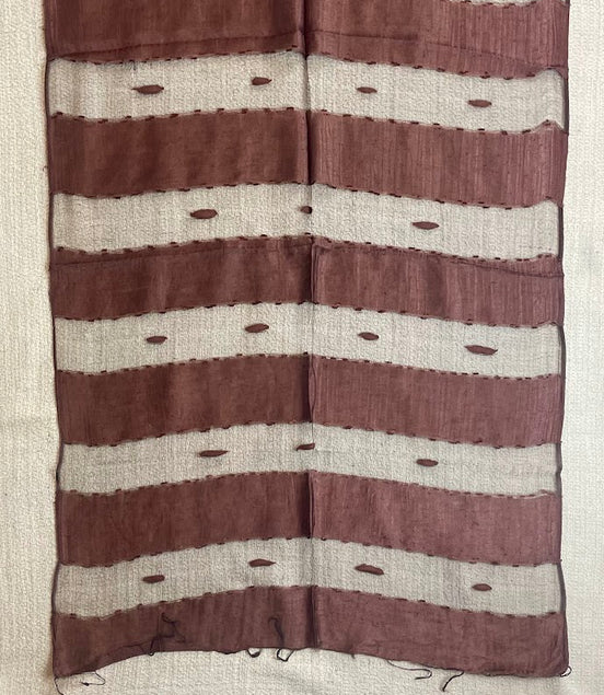 Mesh Silk Scarf