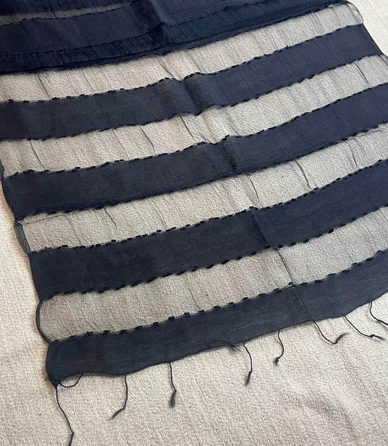 Mesh Silk Scarf