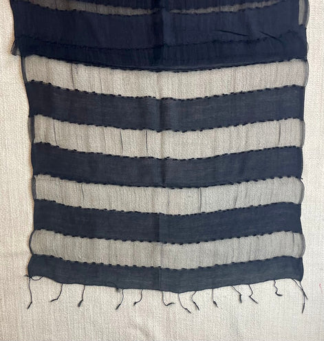 Mesh Silk Scarf