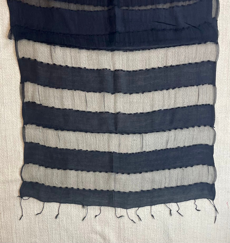 Mesh Silk Scarf