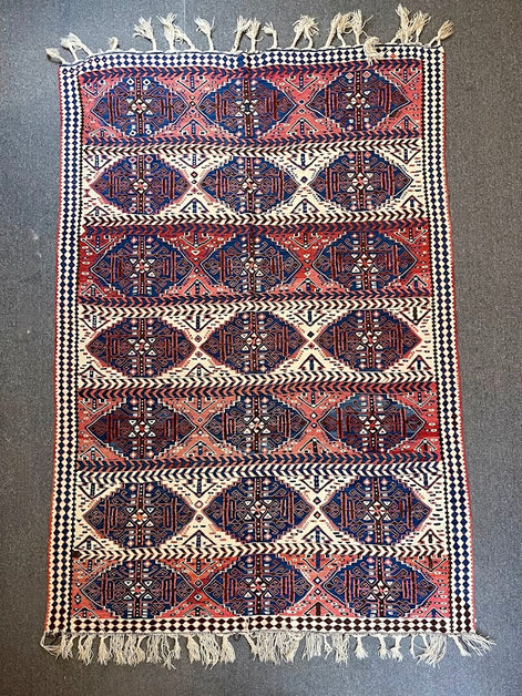 Turkish Van Kilim 5'2 x 7'7