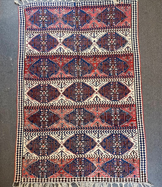 Turkish Van Kilim 5'2 x 7'7