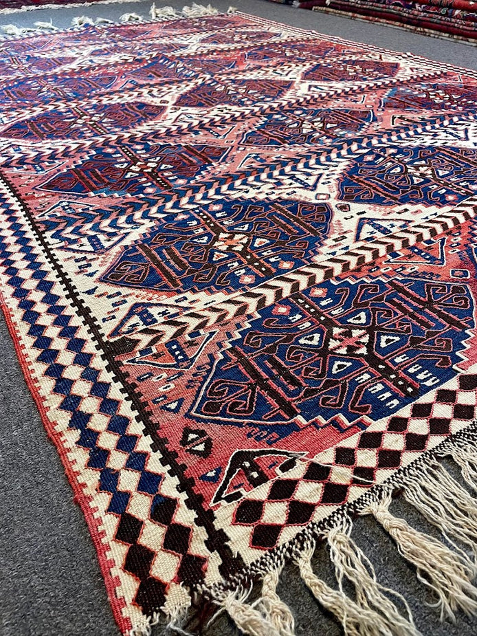 Turkish Van Kilim 5'2 x 7'7