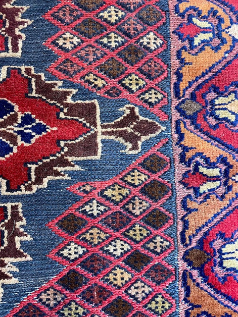 Afghan Sumak/Pile Combo 4'9 x 7'10