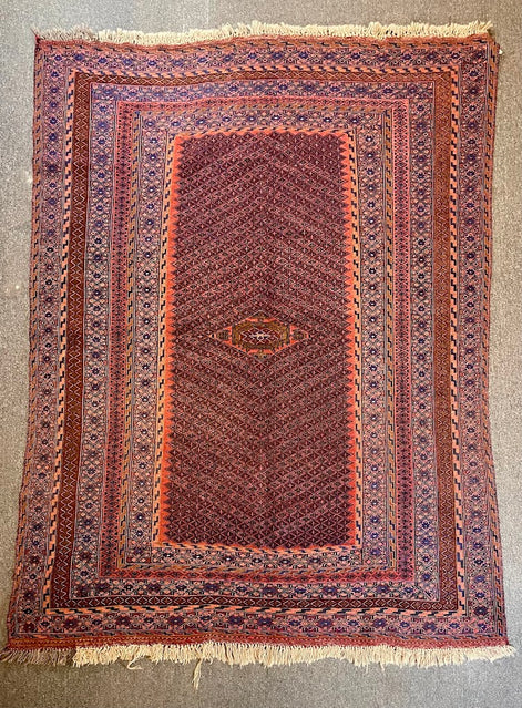 Afghan Sumak/Pile Combo 5'2 x 7'0