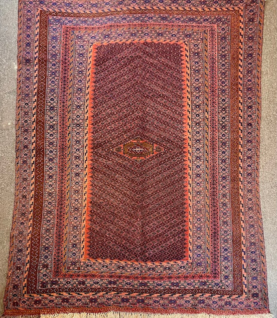 Afghan Sumak/Pile Combo 5'2 x 7'0