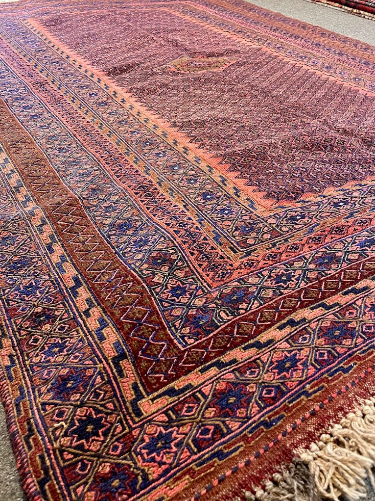 Afghan Sumak/Pile Combo 5'2 x 7'0