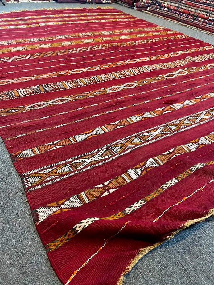 Antique Uzbek Cicim 4'8 x 8'5