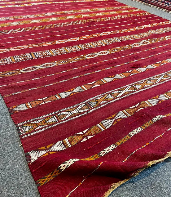 Antique Uzbek Cicim 4'8 x 8'5