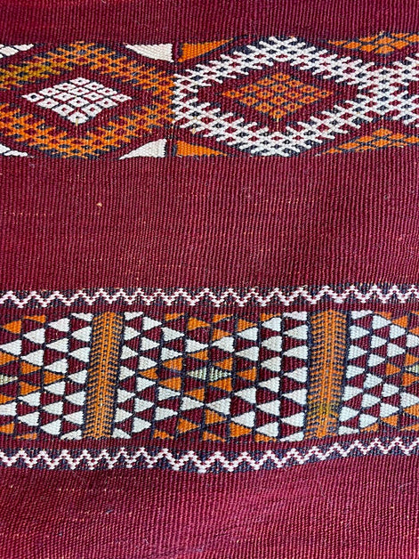 Antique Uzbek Cicim 4'8 x 8'5