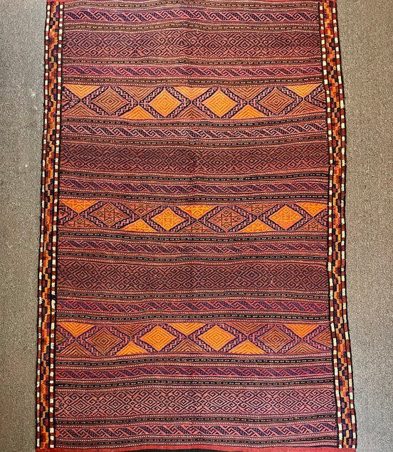 Afghan Aimak Cicim 5'2 x 8'5