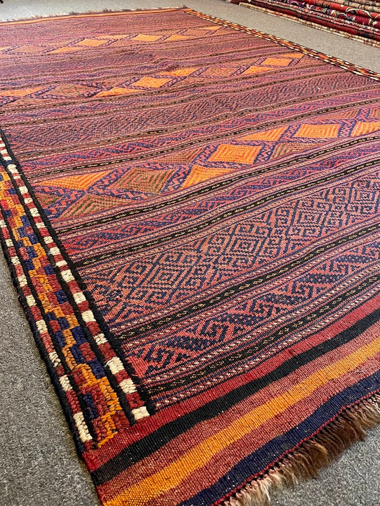 Afghan Aimak Cicim 5'2 x 8'5