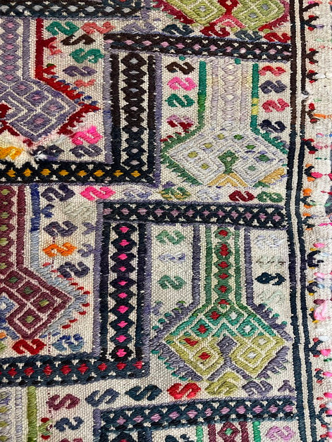 Turkish Cicim Seccade Prayer Rug 2'5 x 4'9