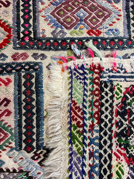 Turkish Cicim Seccade Prayer Rug 2'5 x 4'9