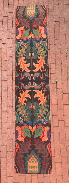 Tibetan William Morris Arts & Crafts 2'0 x 11'0