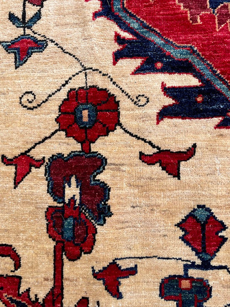 Turkmen Ashina Serapi 9'10 x 12'8