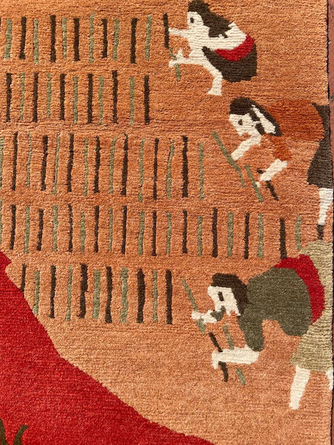 Tibetan Village 2'2 x 10'5