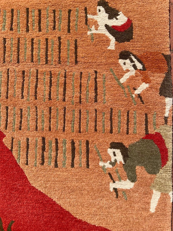 Tibetan Village 2'2 x 10'5