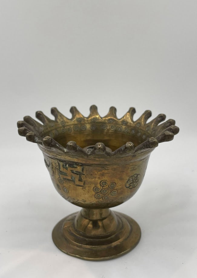 Antique Tibetan Oil Lamp
