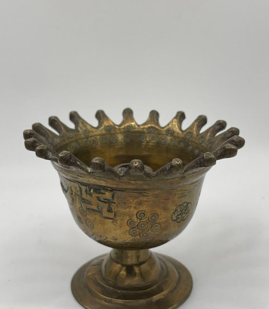 Antique Tibetan Oil Lamp