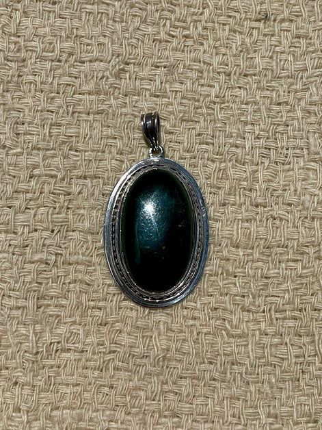Jade Silver Pendant
