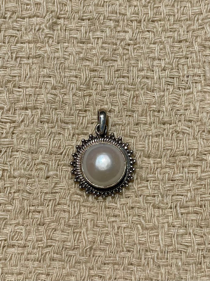 Pearl Silver Pendant