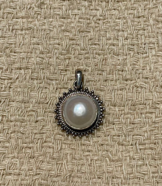 Pearl Silver Pendant