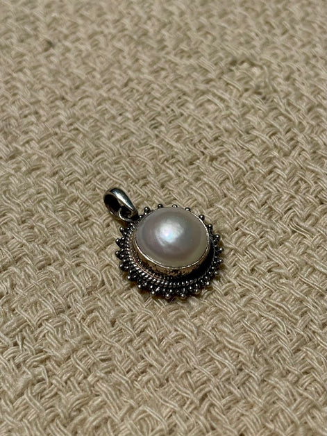 Pearl Silver Pendant