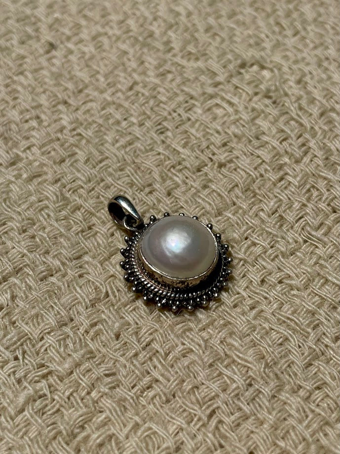 Pearl Silver Pendant