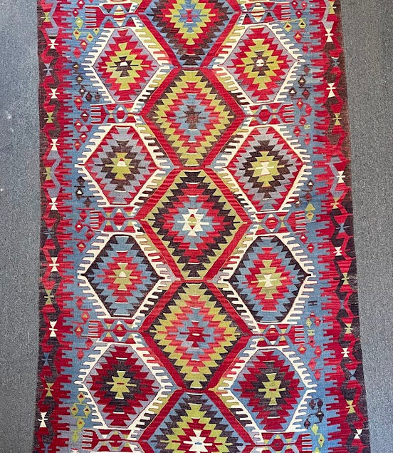 Turkish Usak 5'0 x 9'4